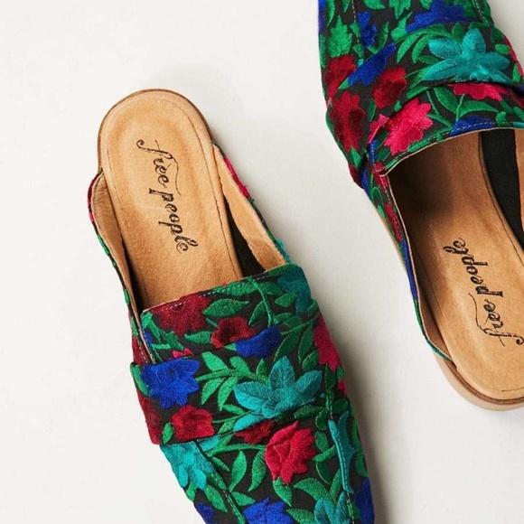 Free People Shoes - Free People Brocade Loafers